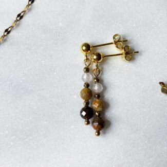 BYK kolczyki dowolne bigle i dowolne wykończenie srebrne lub złote