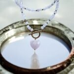 Talizman miłości, wybaczenia i przyjaźni Kwarc różowy z Hematytem naszyjnik stal szlachetna 2 495357646 18030969935644296 6282520631019236855 n