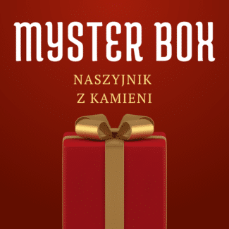 MYSTER BOX naszyjnik z kamieni naturalnych ręcznie robiony